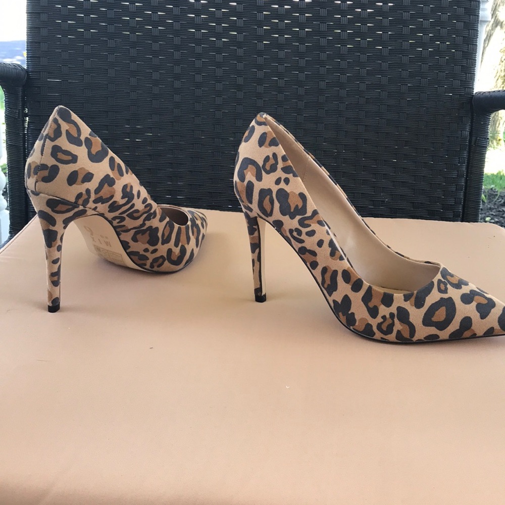 Leopard heels